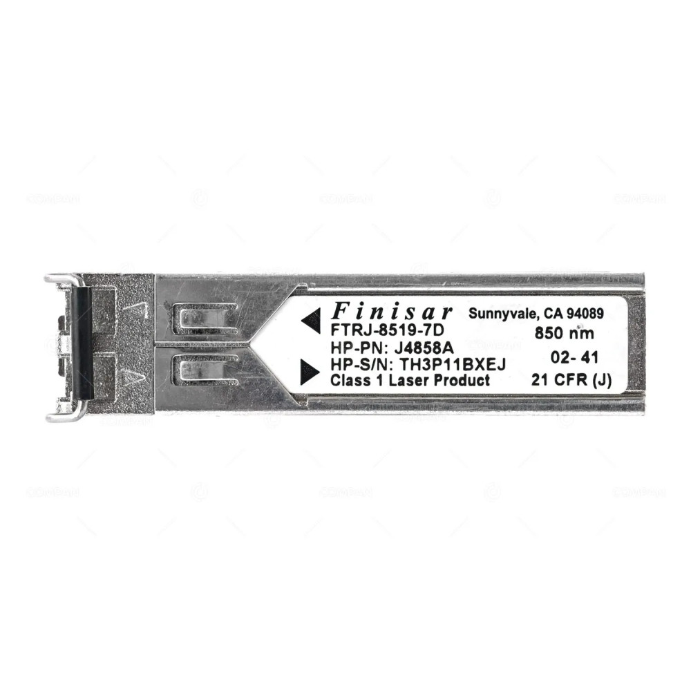 J4858A HP PROCURVE OPTICAL TRANSCEIVER 1.25G SFP SX-LC 1000BASE-TX 850NM 550M